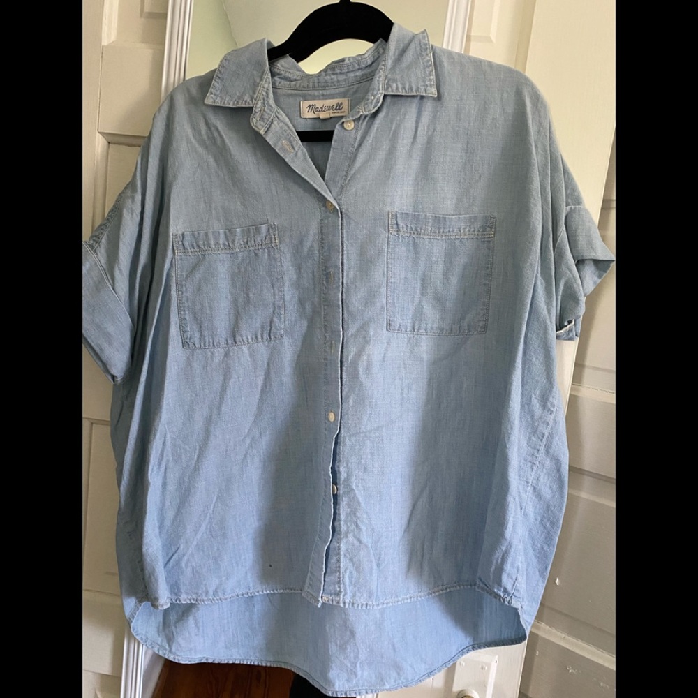 Madewell denim top